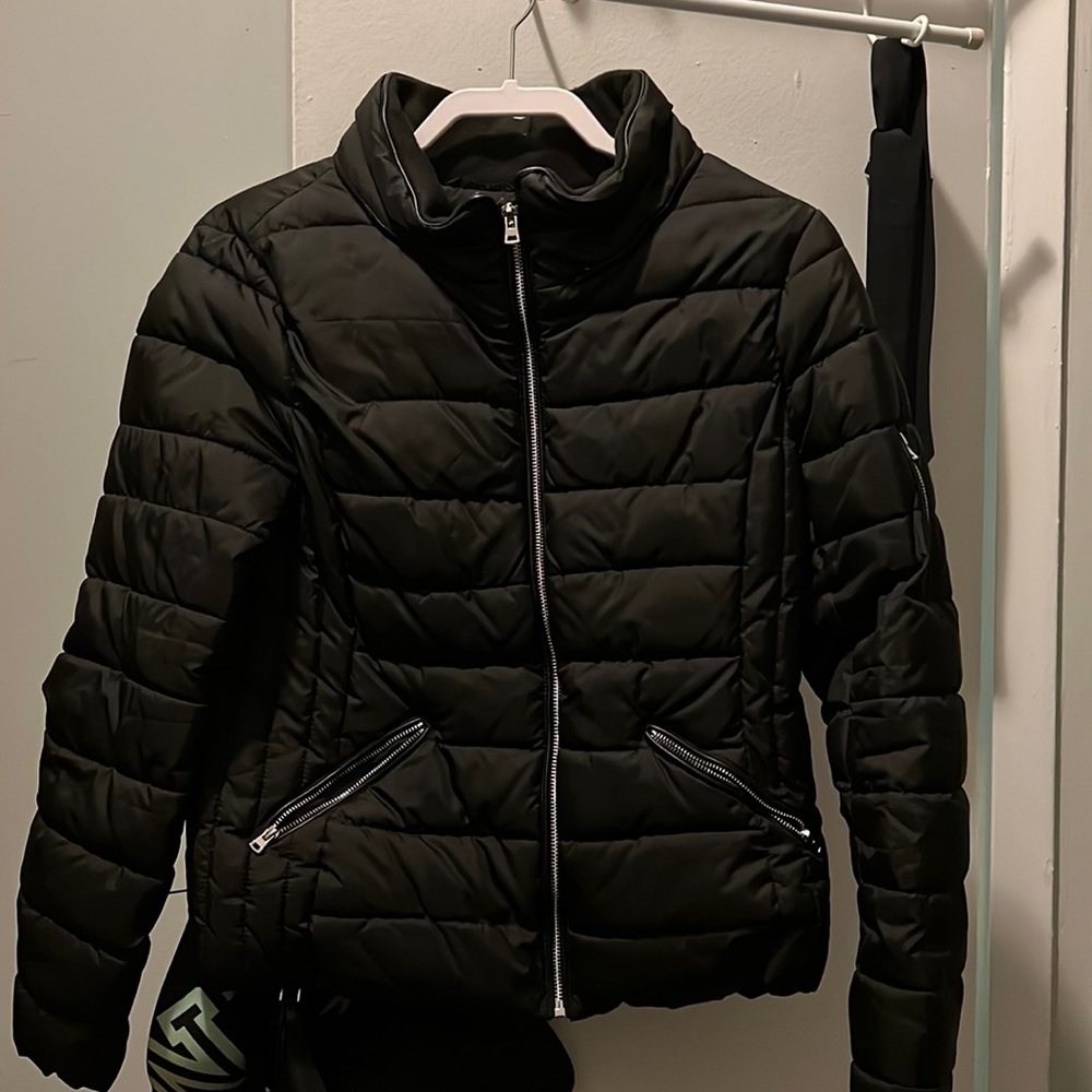 Zara black coat